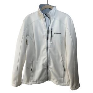 Columbia women's white L jacket